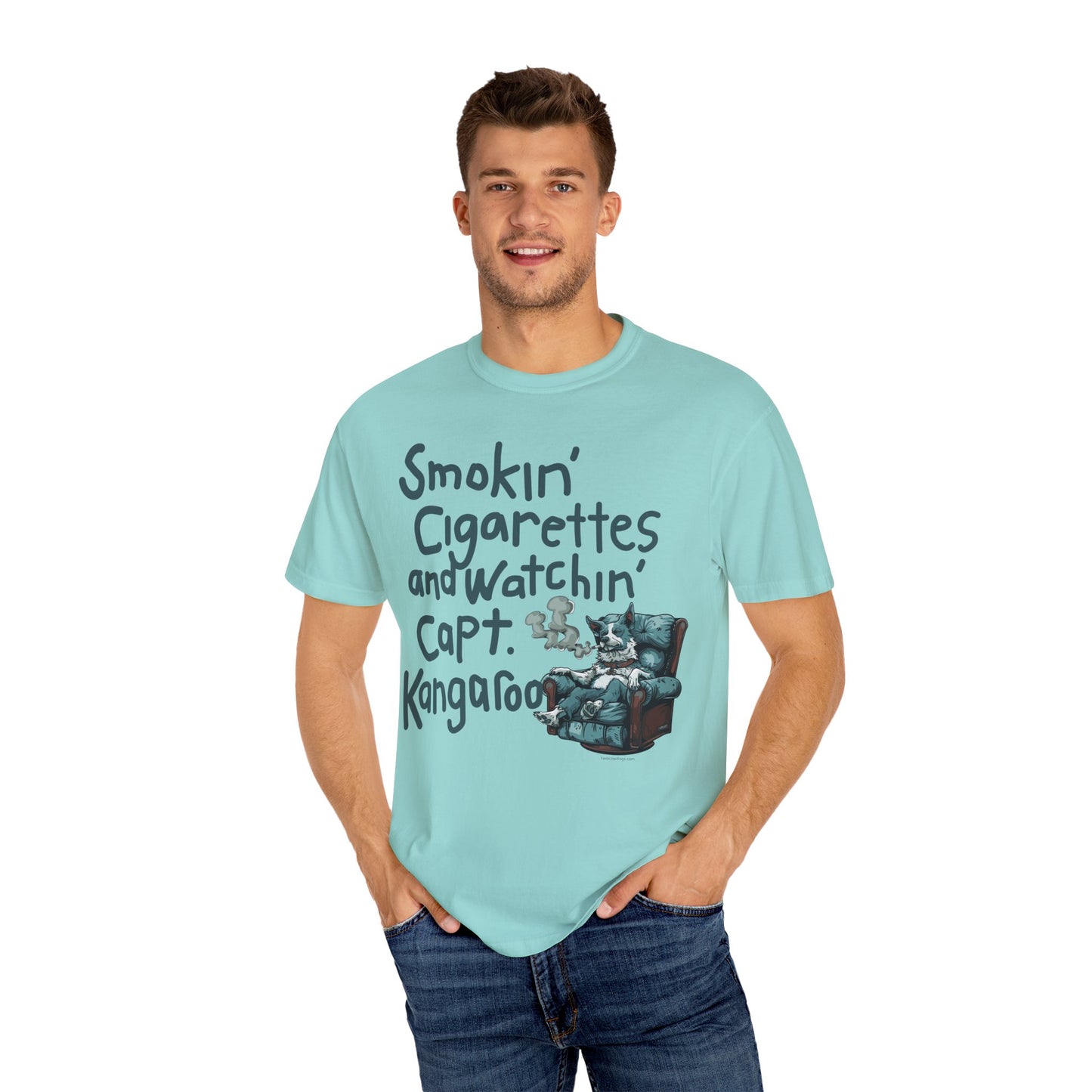 Retro T-Shirt 'Smokin' Cigarettes and Watchin' Captain Kangaroo'
