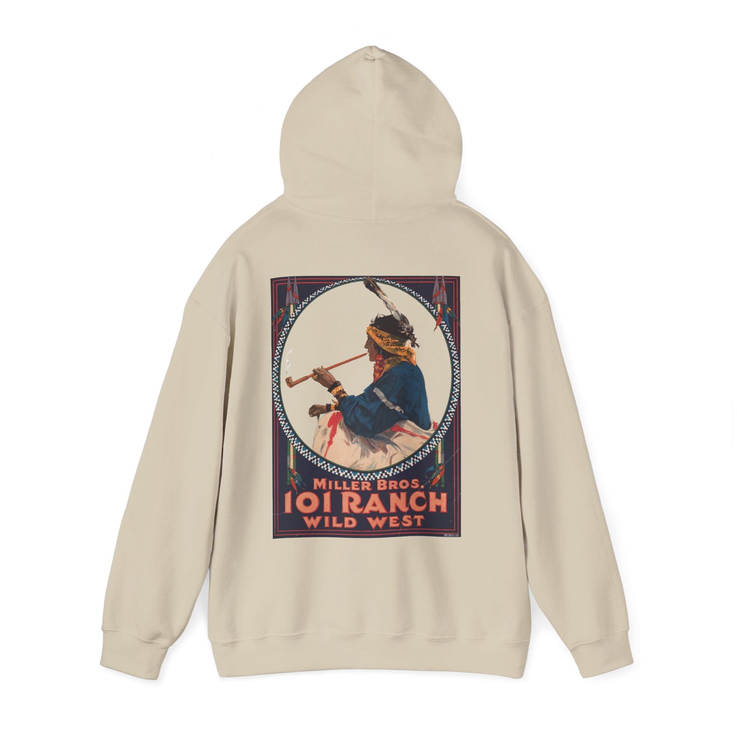Vintage Wild West Show Hoodie Sweatshirt
