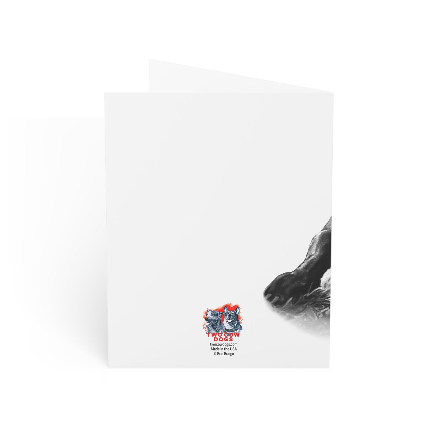 BDM Black Dog blank notecards