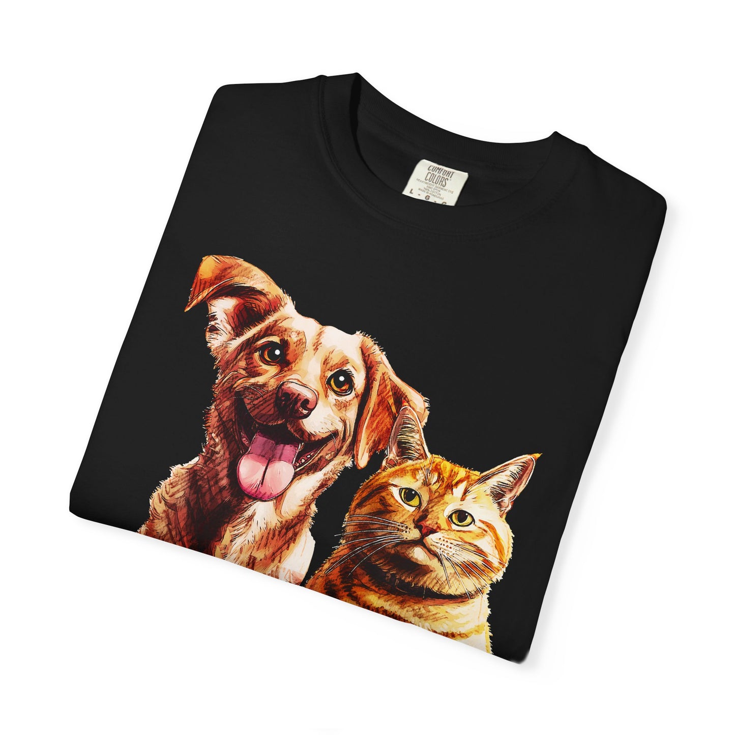 Odie and His Fat Cat Friend Super-Soft Tee