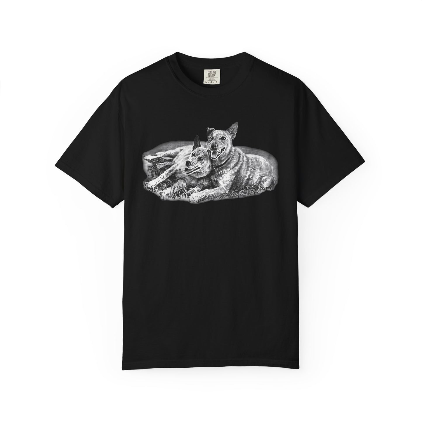 Two Red Heeler Cowdogs Unisex T-Shirt
