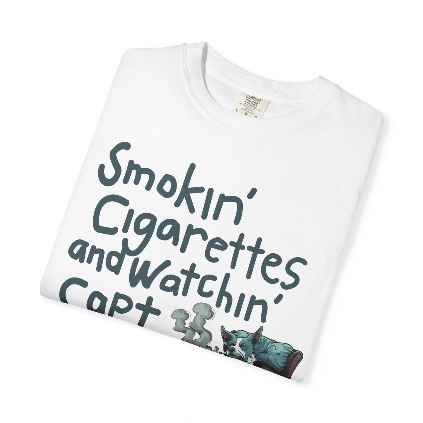 Retro T-Shirt 'Smokin' Cigarettes and Watchin' Captain Kangaroo'