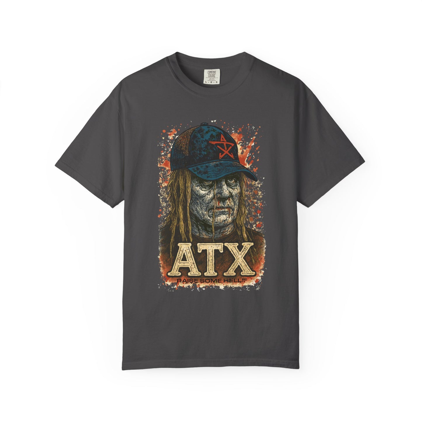 ATX Zombie Garment-Dyed T-shirt