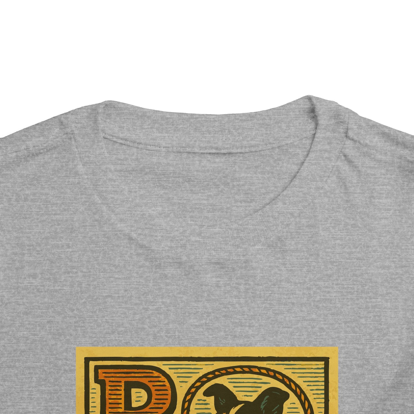 Western Block "R" Toddler Heavy Cotton™ Tee