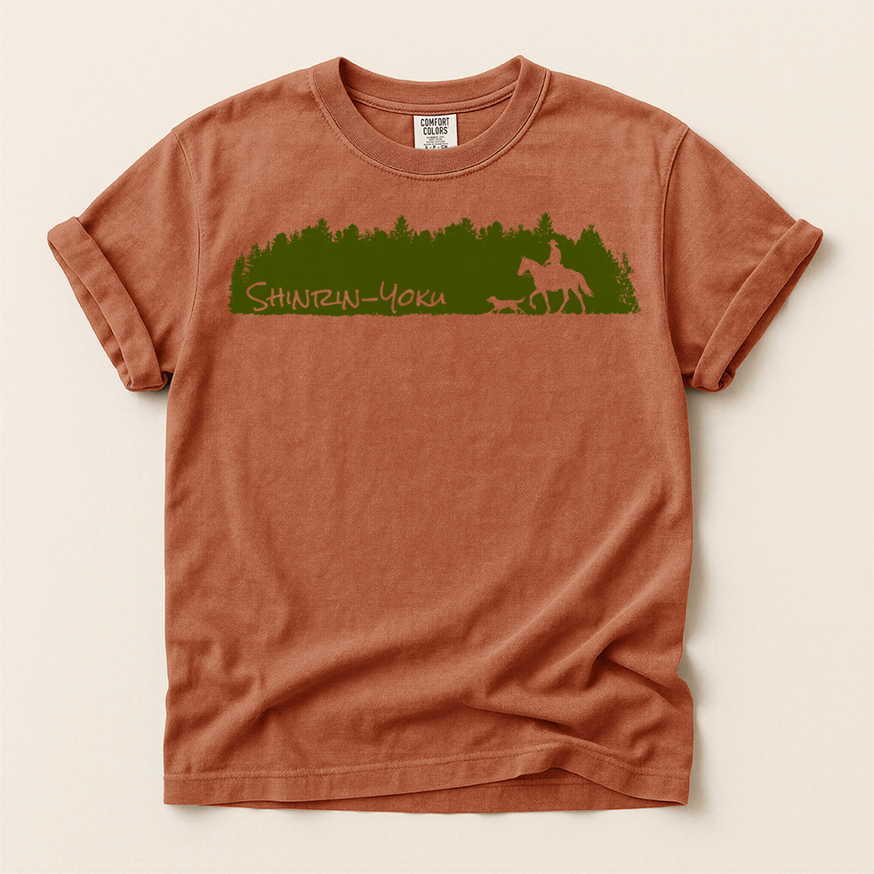 Shinrin-Yoku T-Shirt — Forest Bathing Relaxation Tee