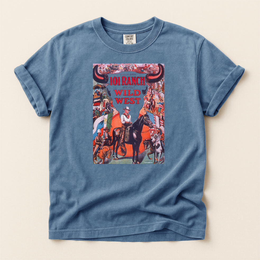 101 Ranch Vintage Skull T-shirt