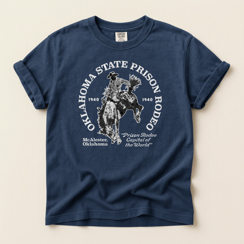 Oklahoma State Prison Rodeo – Rodeo Capital of the World TShirt