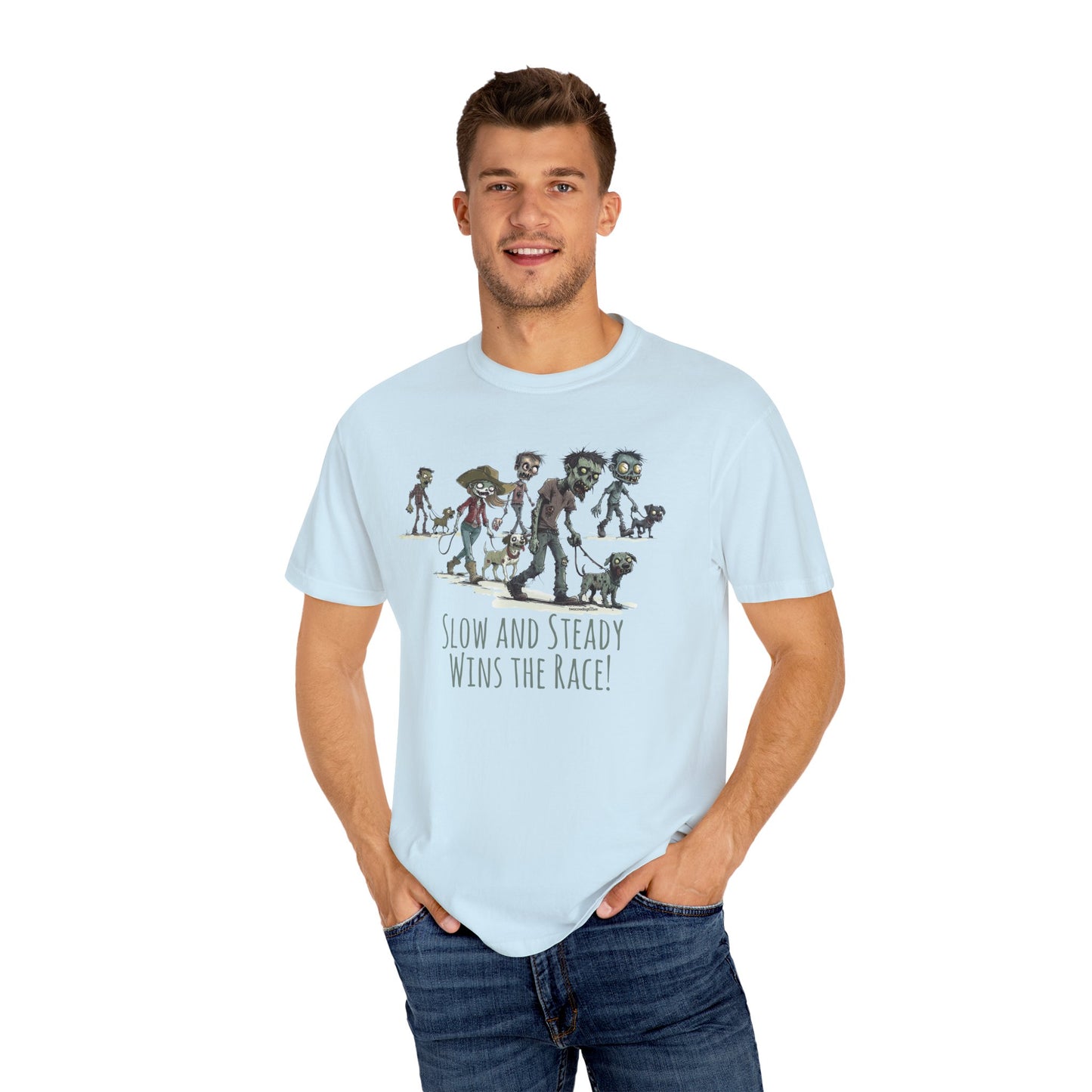 Zombie Hoard T-Shirt - Unisex Garment-Dyed