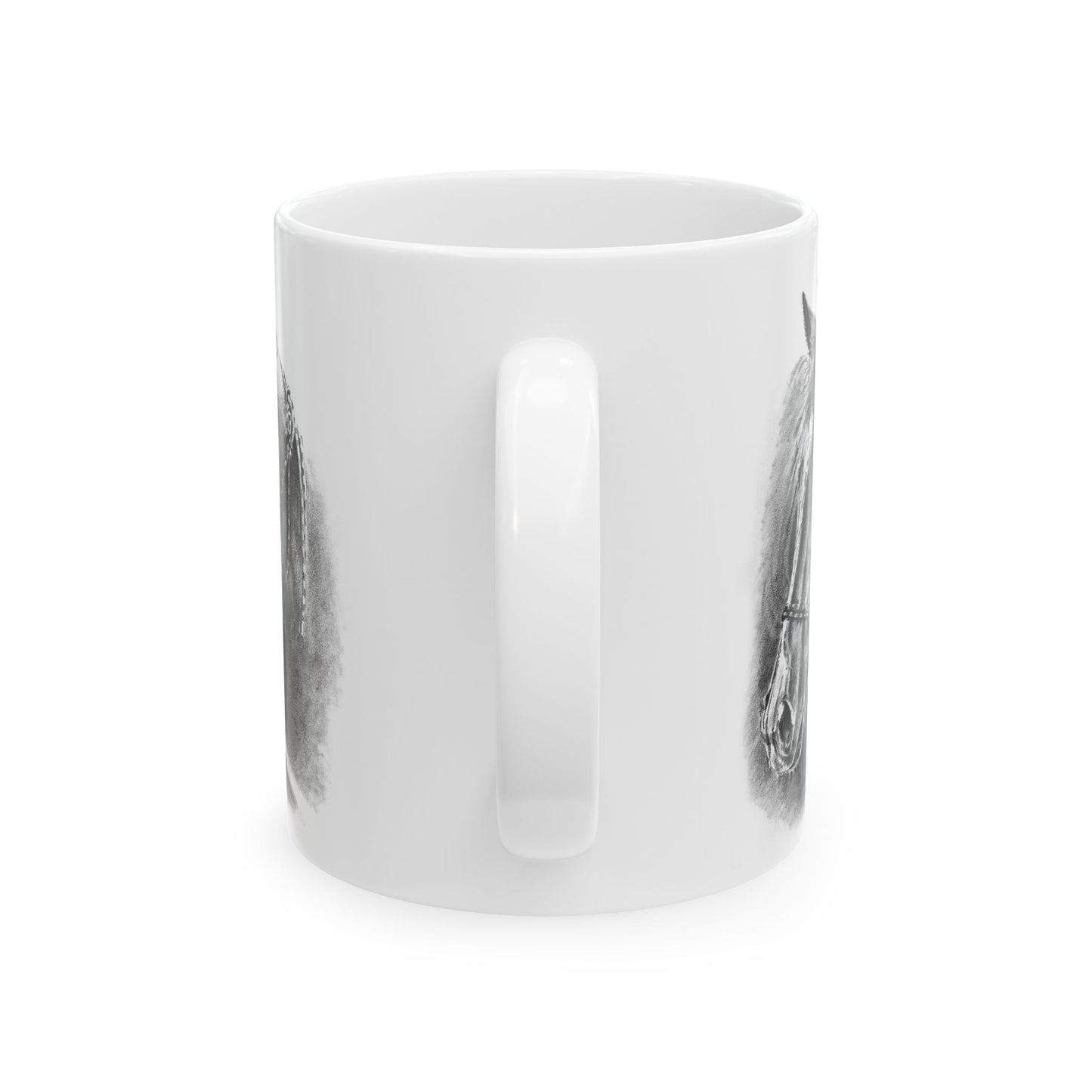 Quarter Horse "Tank"Ceramic Mug 11oz