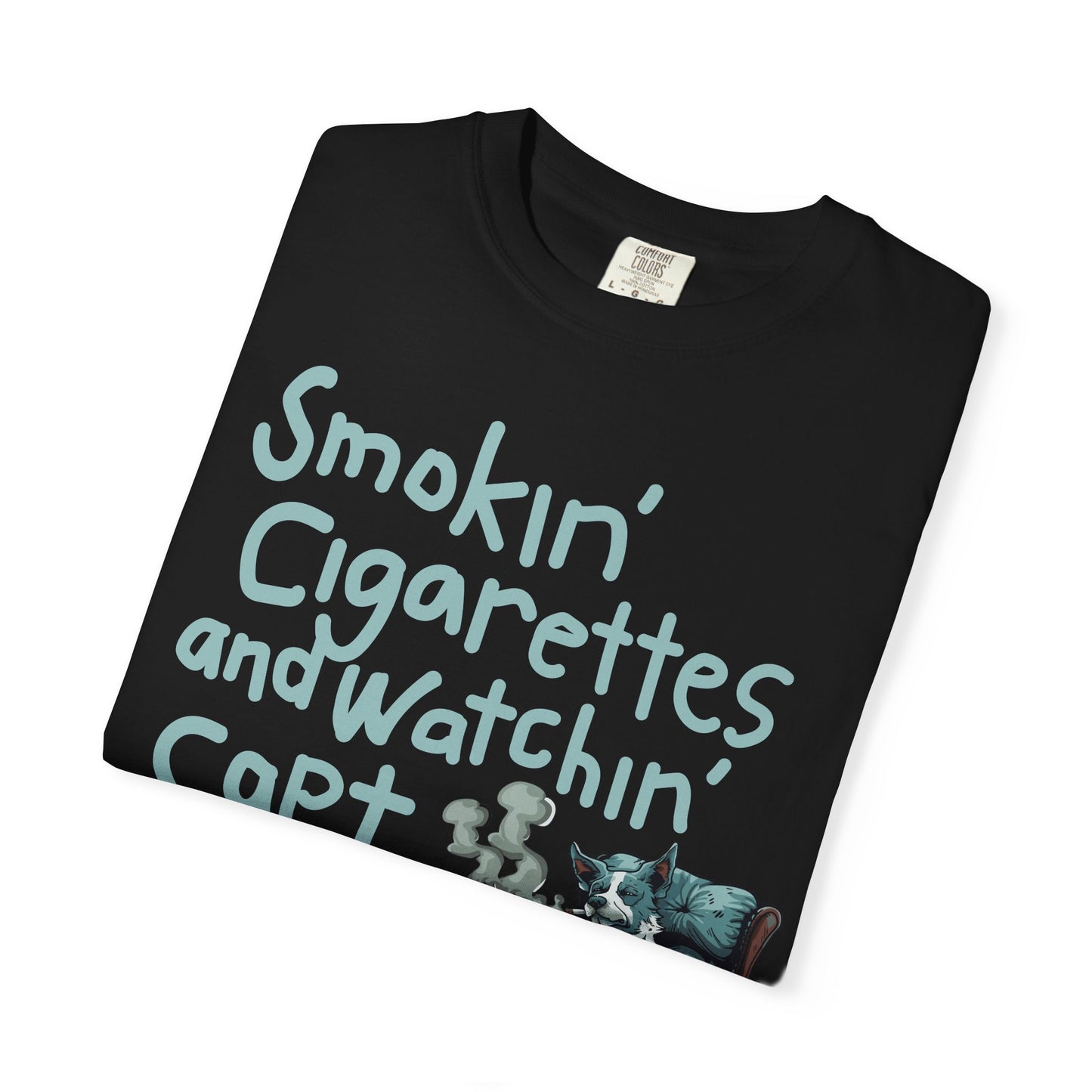 Retro T-Shirt 'Smokin' Cigarettes and Watchin' Captain Kangaroo'