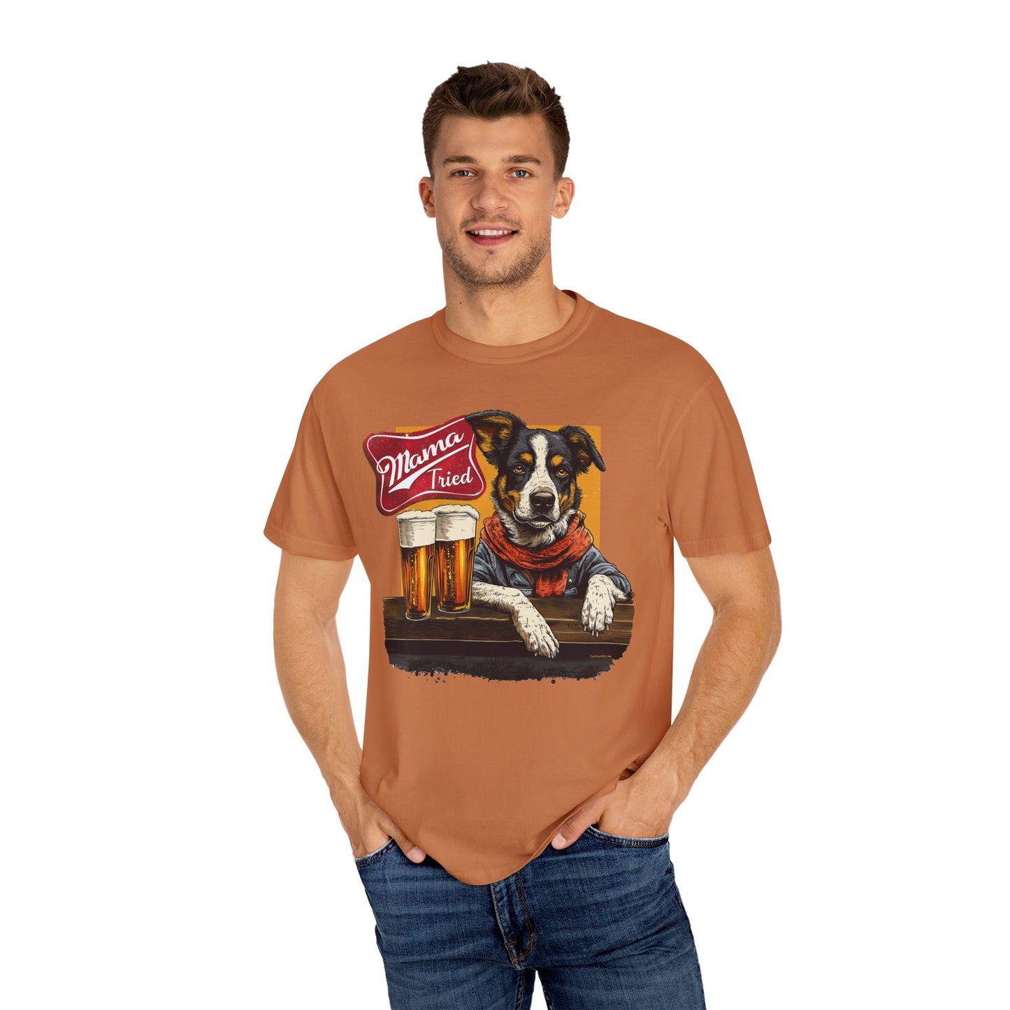 Cowdog Beer Drinker T-shirt