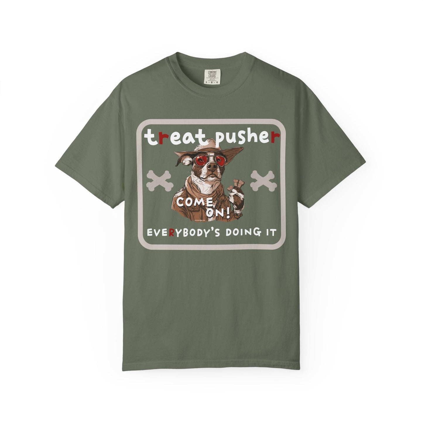 Treat Pusher T-shirt - Unisex Garment-Dyed