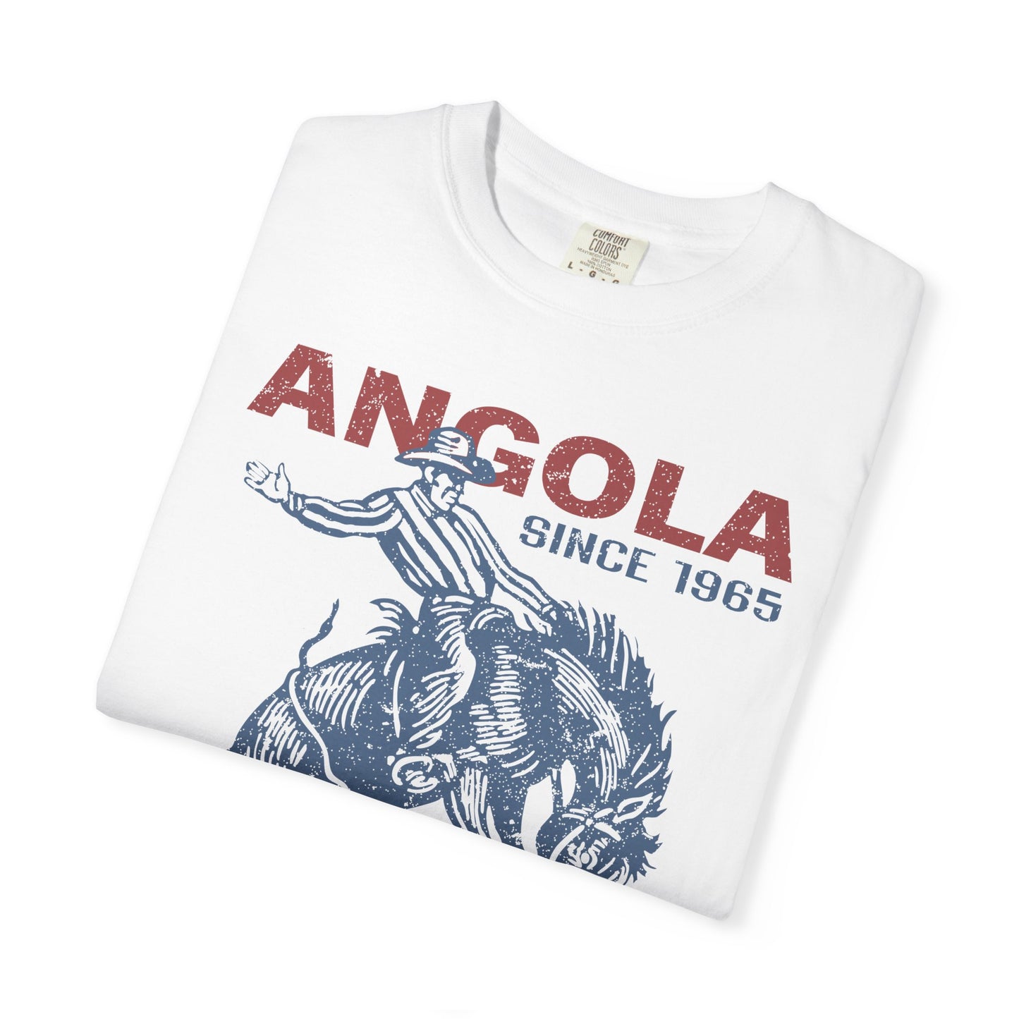Vintage Angola Prison Rodeo T-Shirt, Unisex Tee, Graphic Top, Festival Clothing, Unique Gift for Cowboys, Hipster Shirt