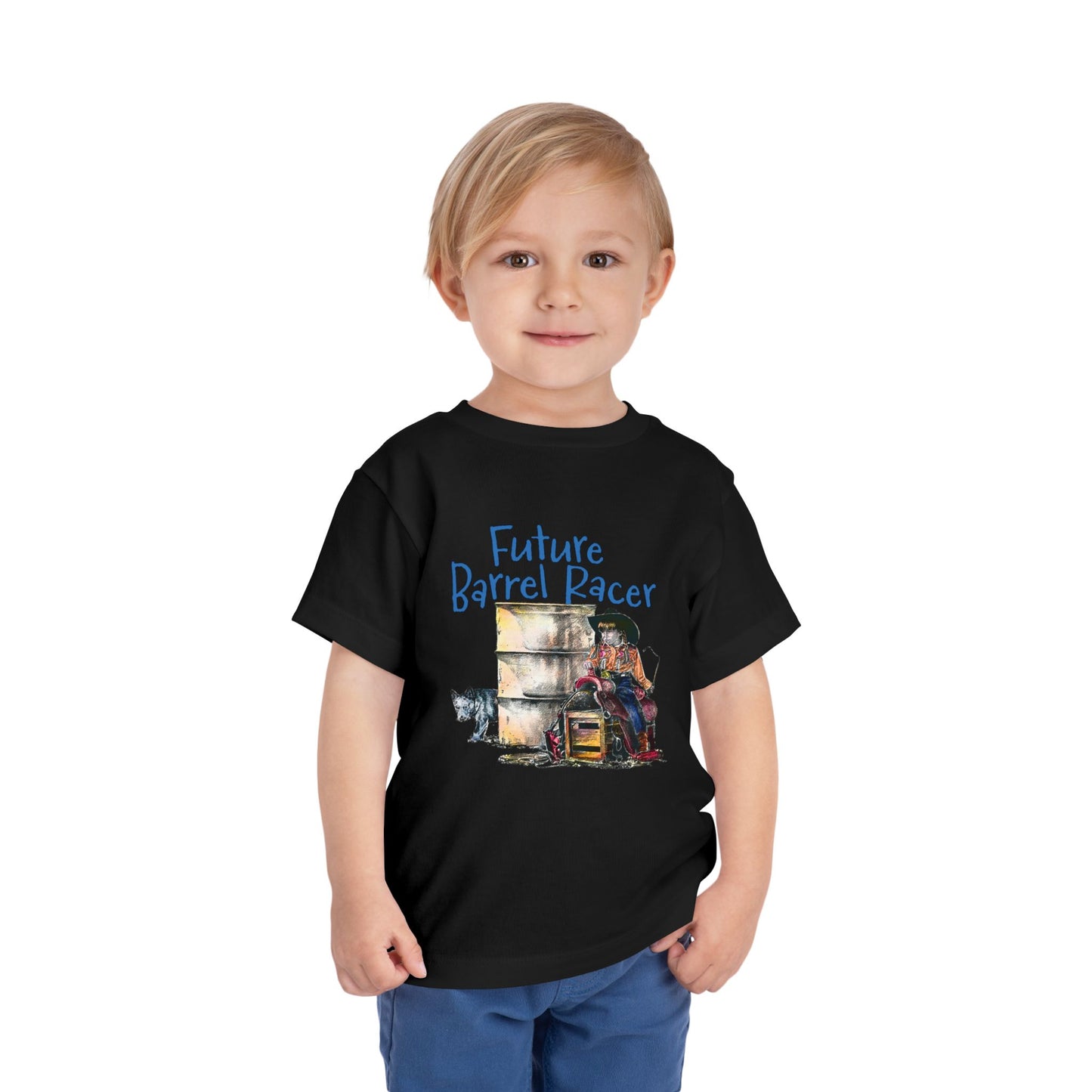 Toddler- Future Barrel Racer Heavy Cotton™ Tee