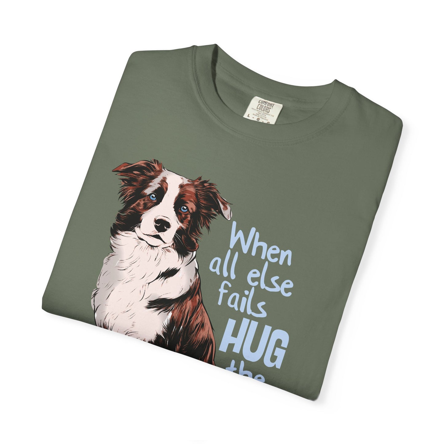 Australian Shepherd, Aussie Hug Unisex T-shirt