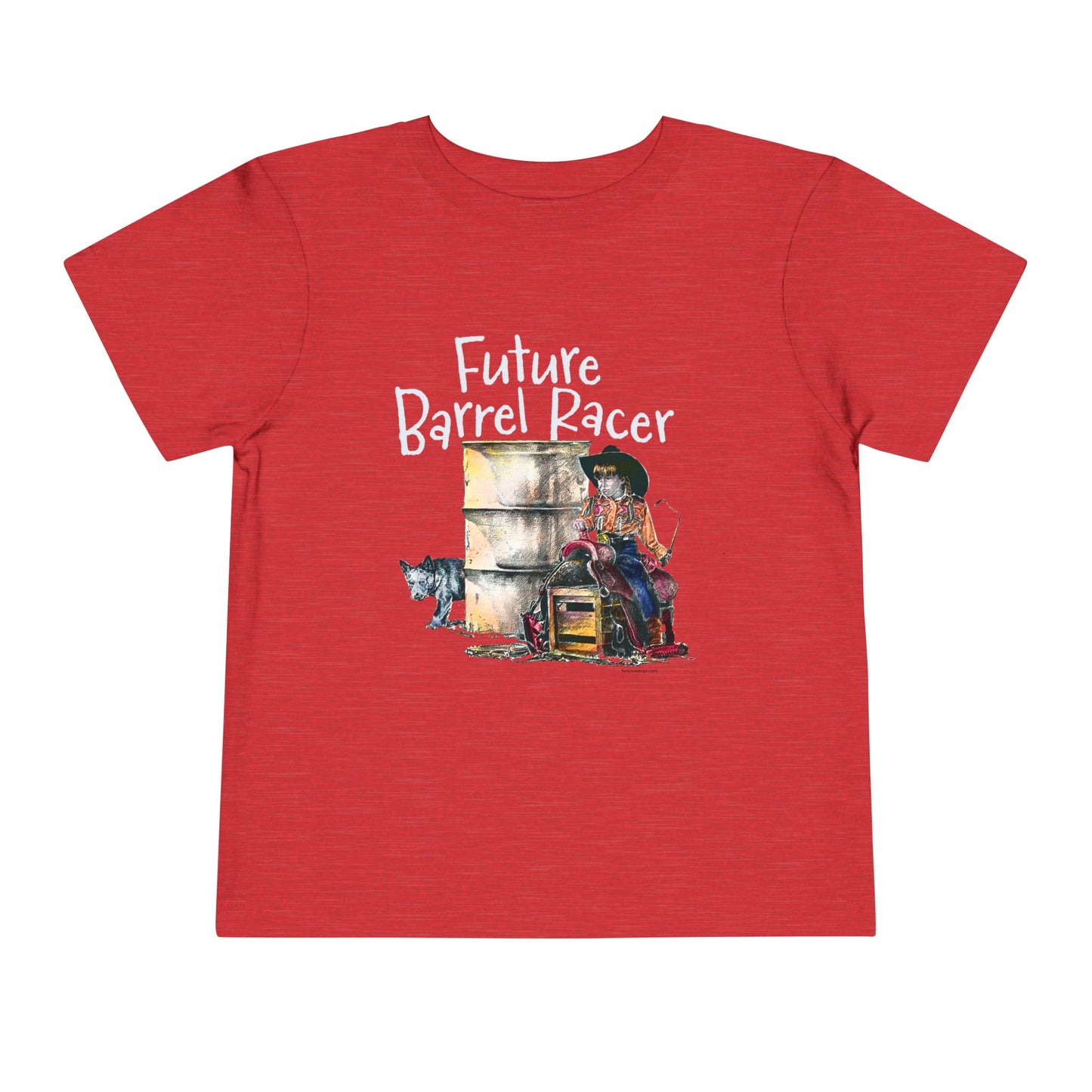 Toddler- Future Barrel Racer Heavy Cotton™ Tee