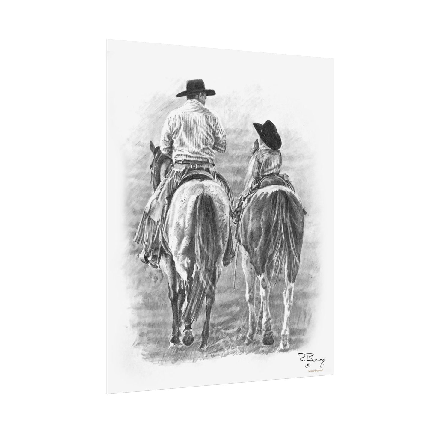 Future Generations, Cowboy Traditions Custom Print