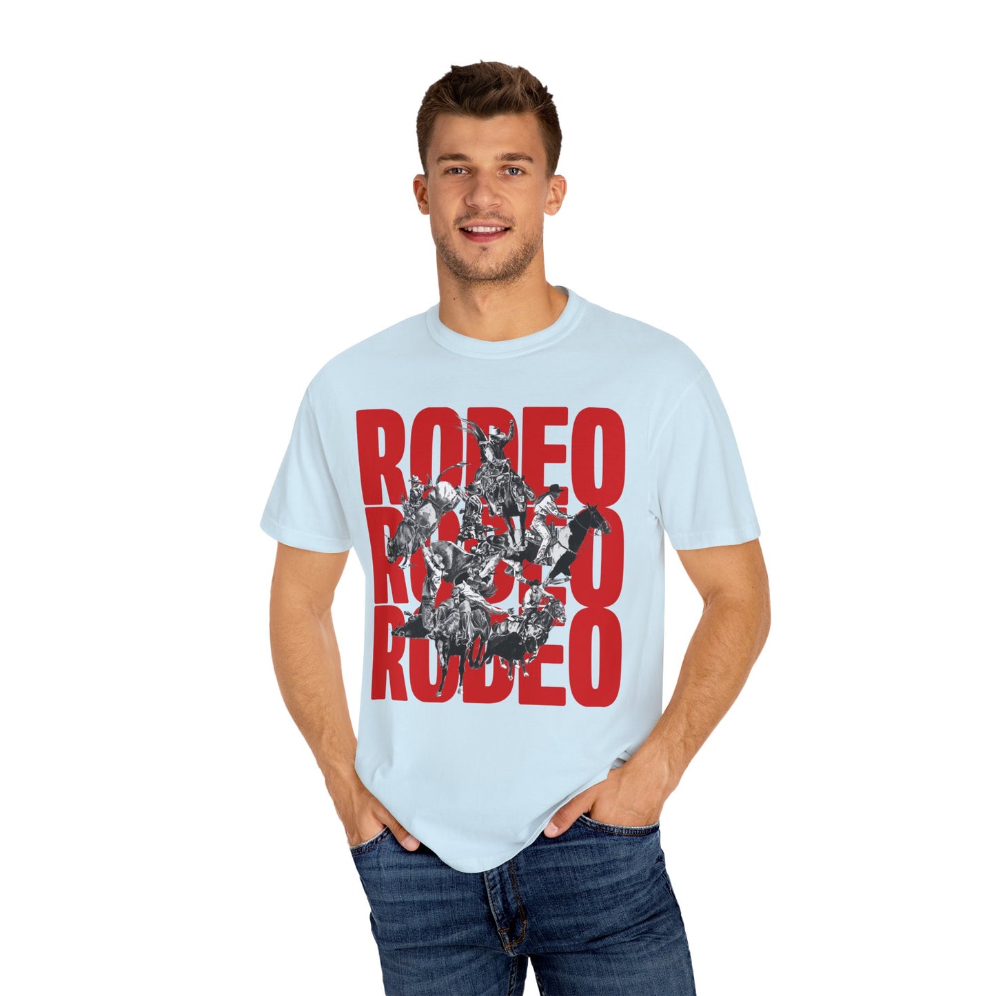 Rodeo Event T-Shirt - Unisex Garment-Dyed
