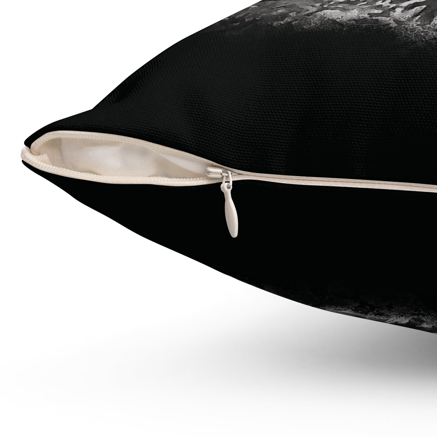 Black Dog Pillow (black)
