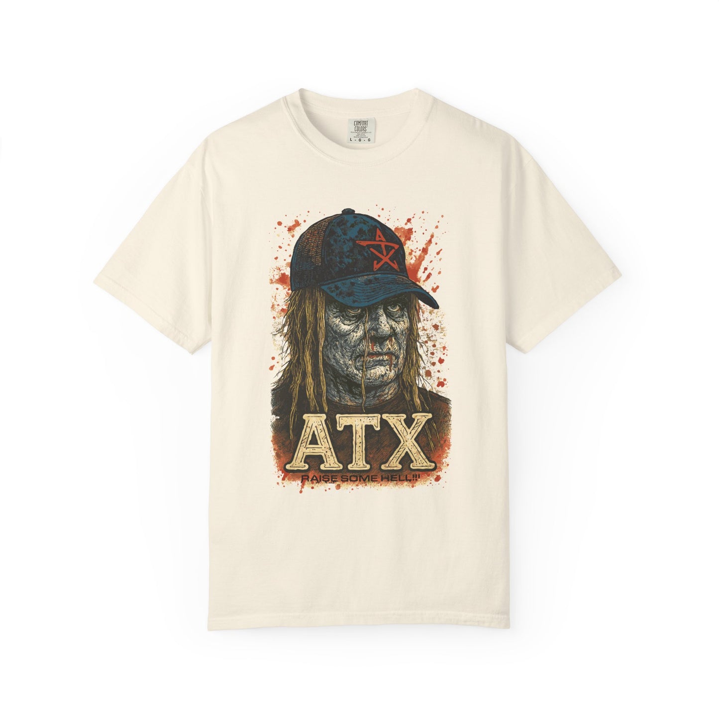 ATX Zombie Garment-Dyed T-shirt