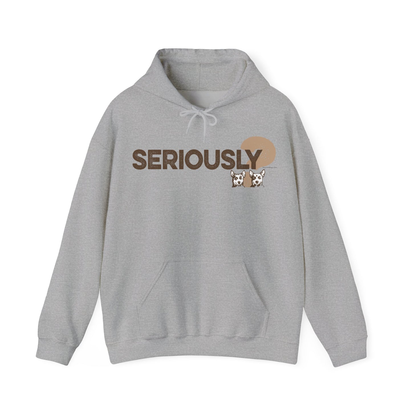 SERIOUSLY?, Heavy-Blend Hooded Sweatshirt