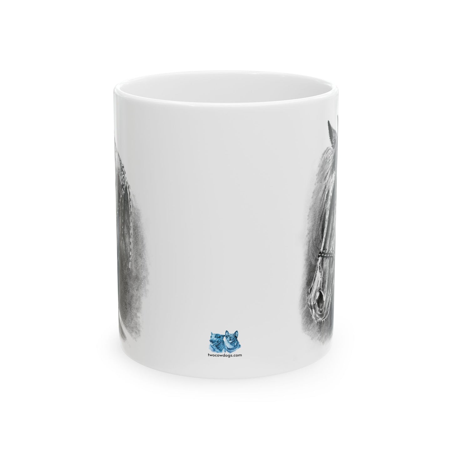 Quarter Horse "Tank"Ceramic Mug 11oz