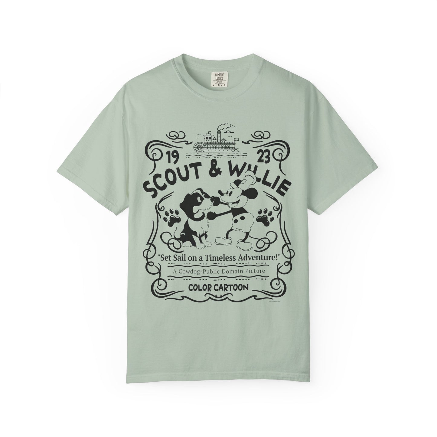 Vintage Scout and Steamboat Willie T-Shirt