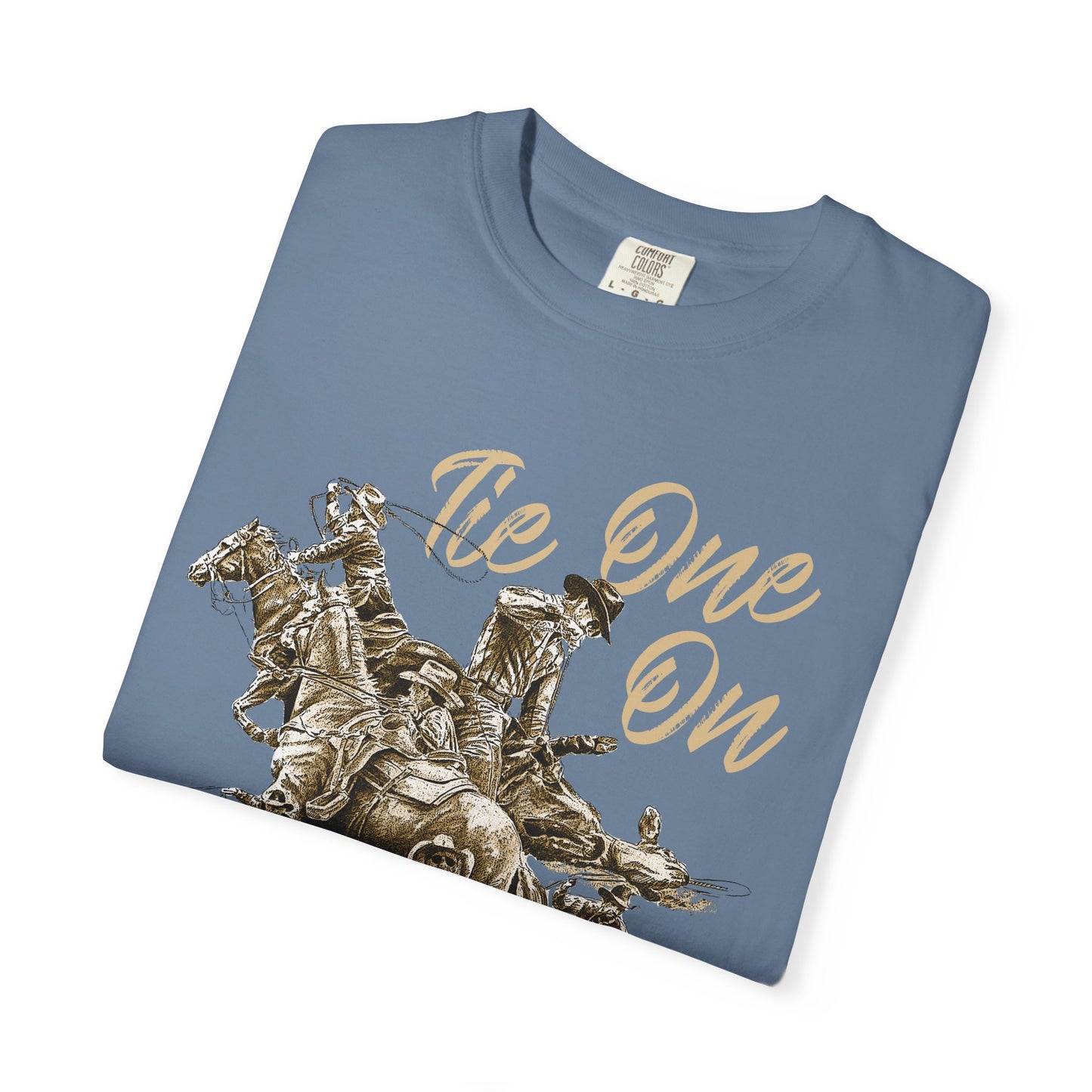 Rodeo Calf Roping, Tie-Down T-Shirt