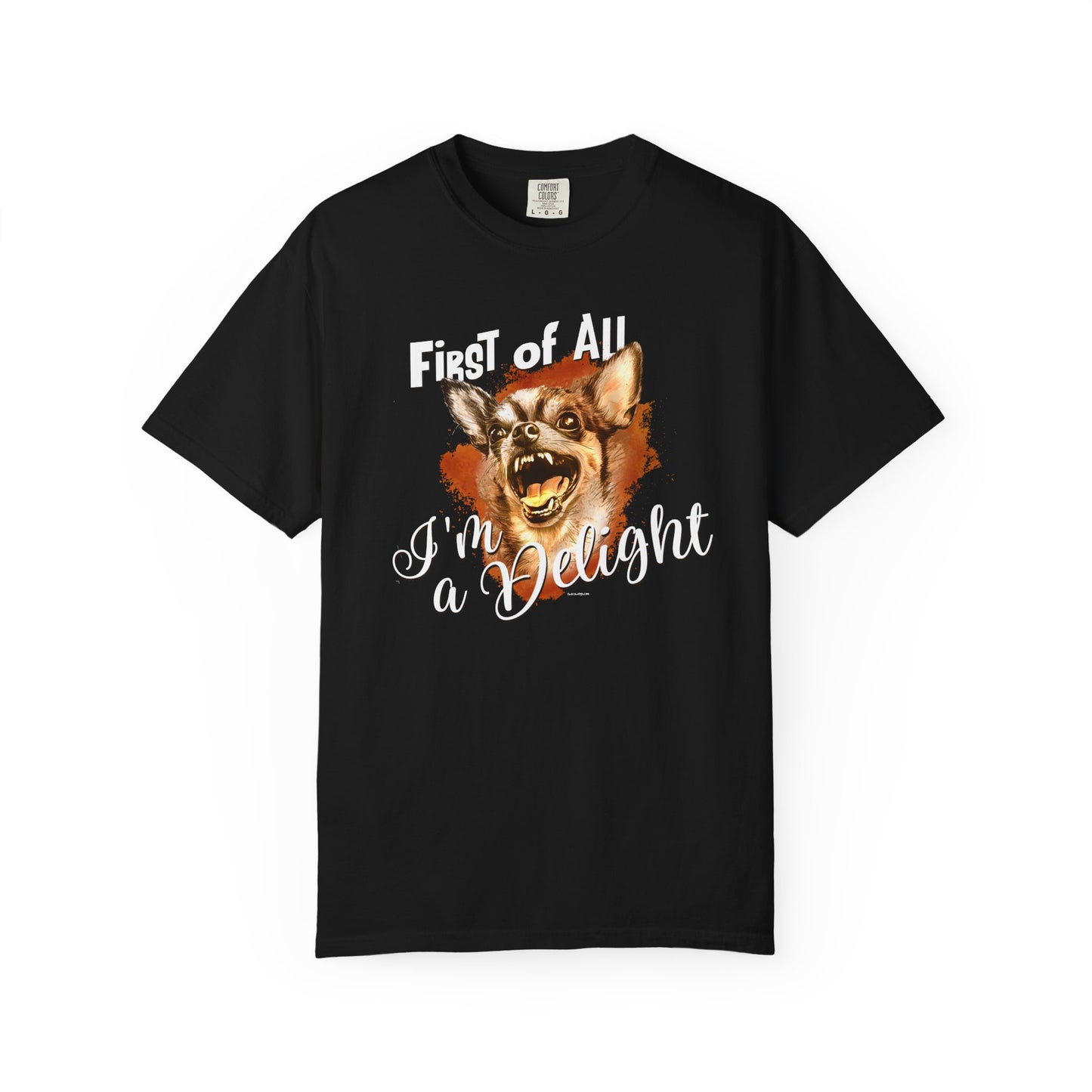 Chihuahua T-shirt - Unisex Garment-Dyed