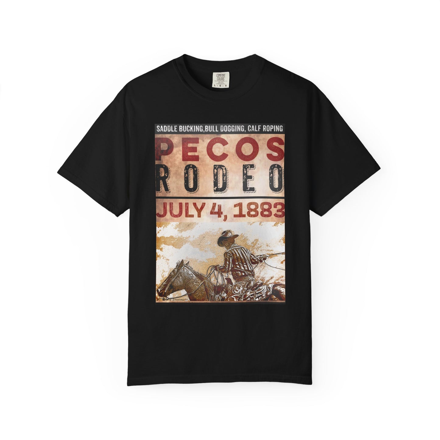 Vintage Pecos Rodeo 1883 T-Shirt