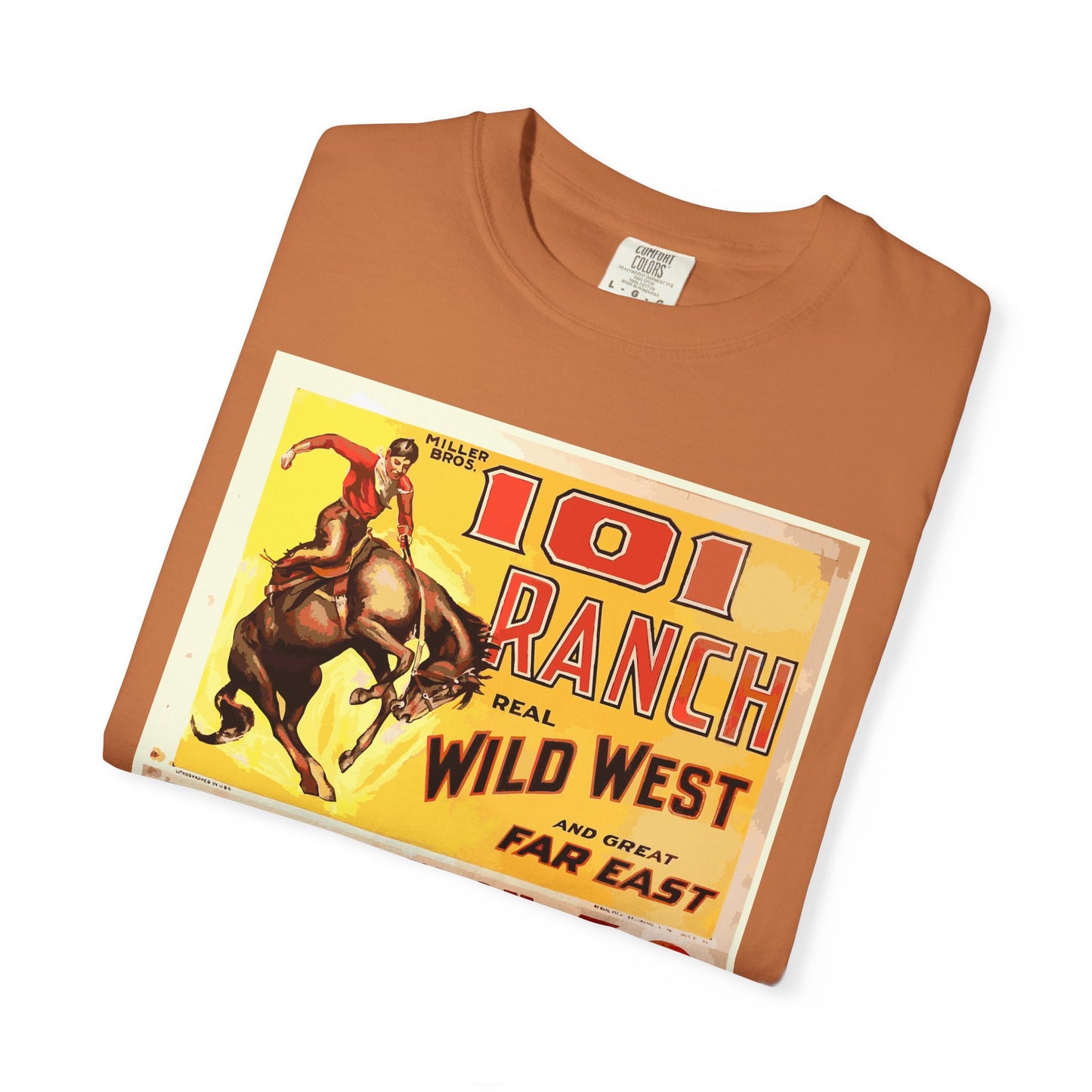 101 Rodeo T-Shirt - Unisex Garment-Dyed