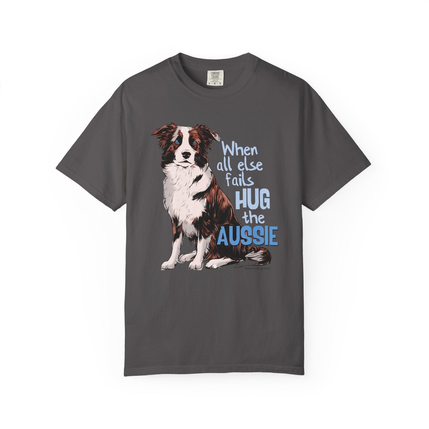 Australian Shepherd, Aussie Hug Unisex T-shirt