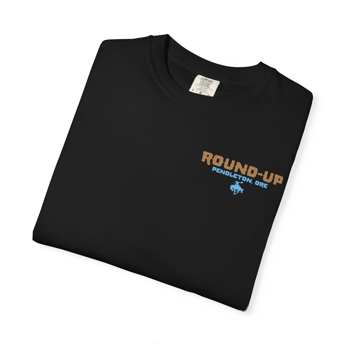 Vintage Rodeo Round-Up Pendleton T-Shirt, Front and Back