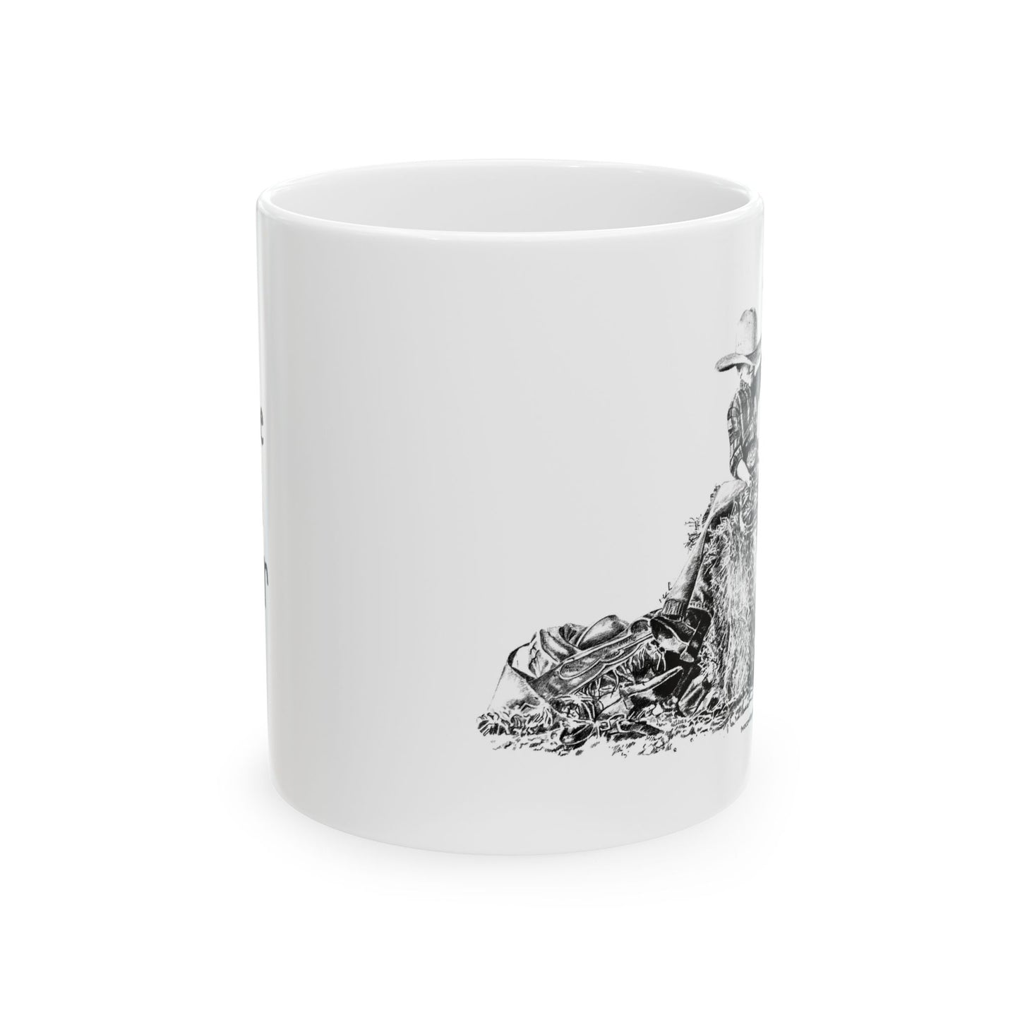 Future Bull Rider Ceramic Mug 11oz