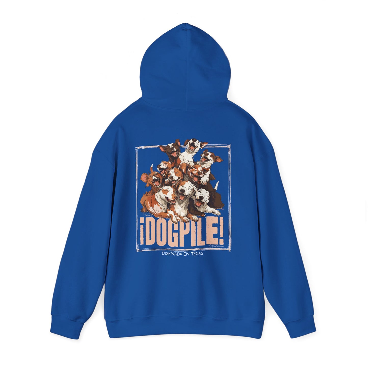 Dogpile Cowdog Graphic Hoodie - Unisex Sweatshirt
