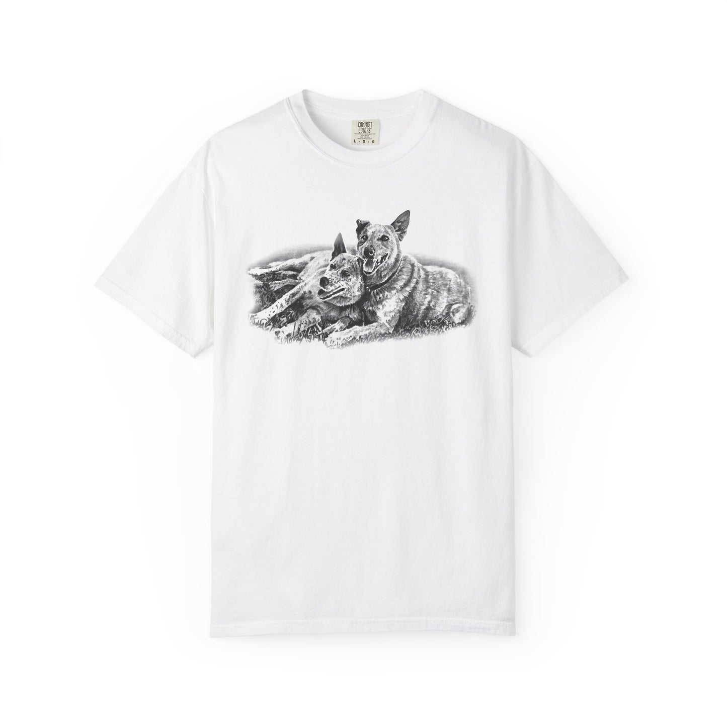 Two Red Heeler Cowdogs Unisex T-Shirt
