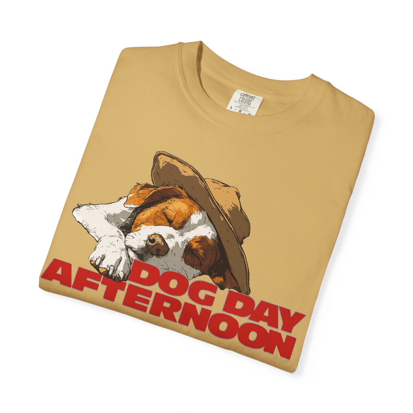Unisex Garment-Dyed T-shirt Dog Day Afternoon Graphic Tee