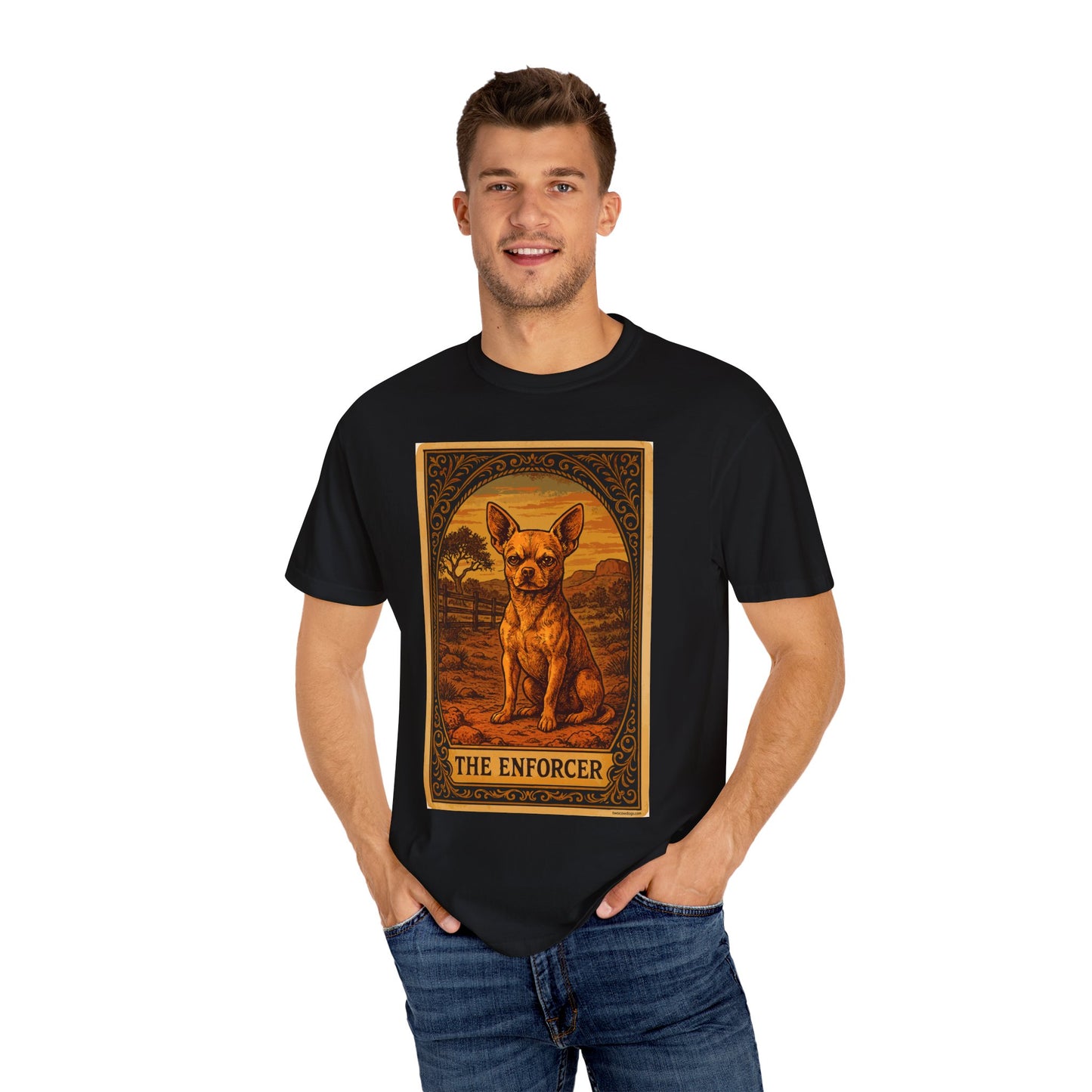 Tarot, The Enforcer Chihuahua T-Shirt