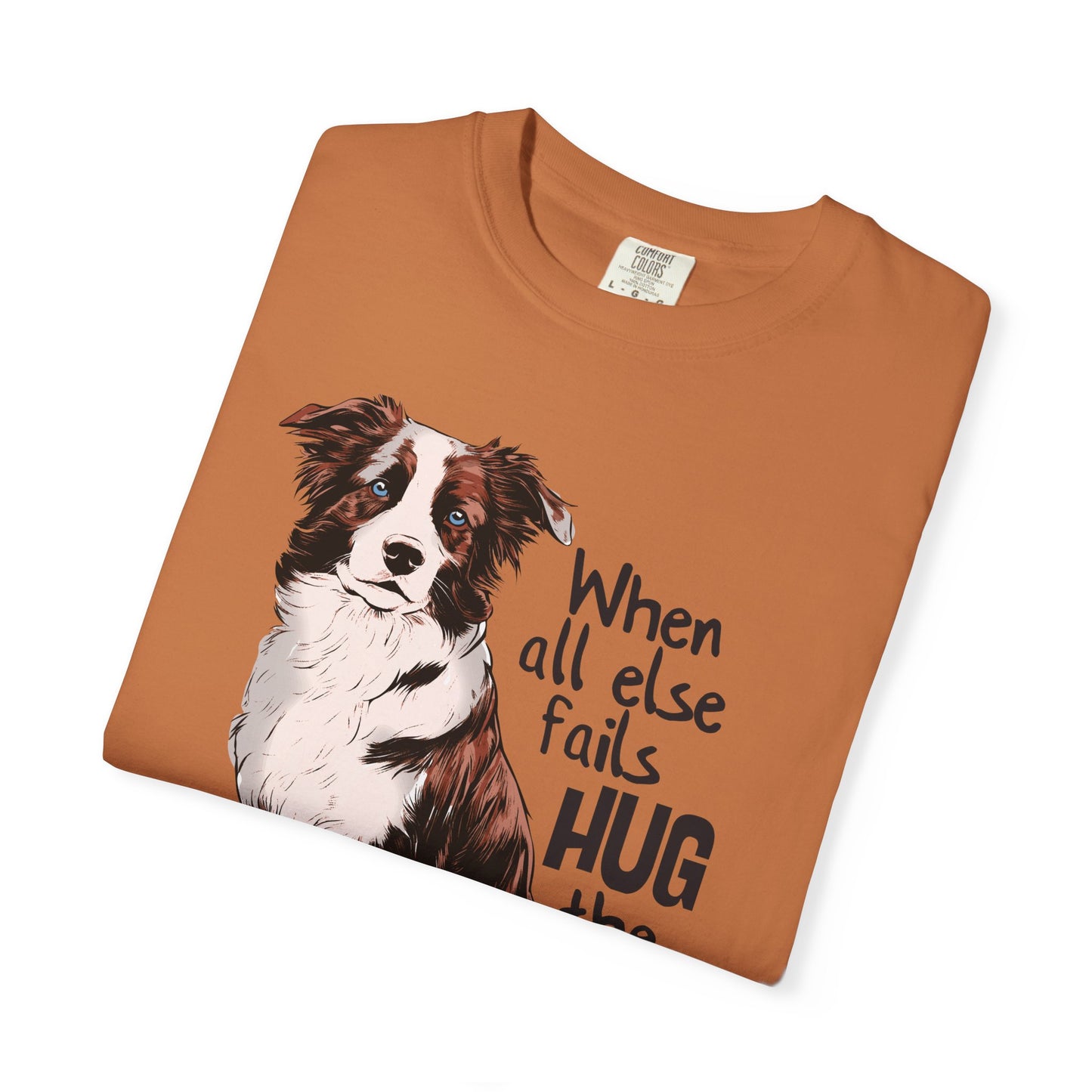 Australian Shepherd, Aussie Hug Unisex T-shirt