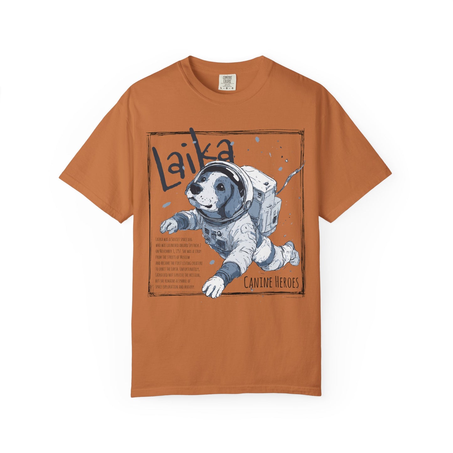 Space Cowdog T-shirt - Laika