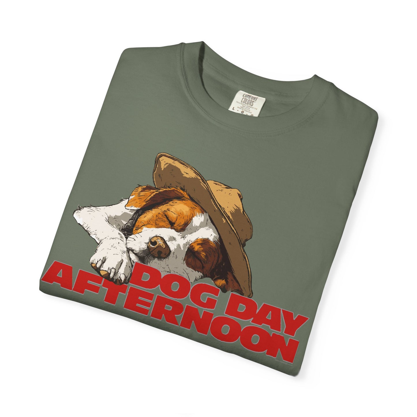 Unisex Garment-Dyed T-shirt Dog Day Afternoon Graphic Tee