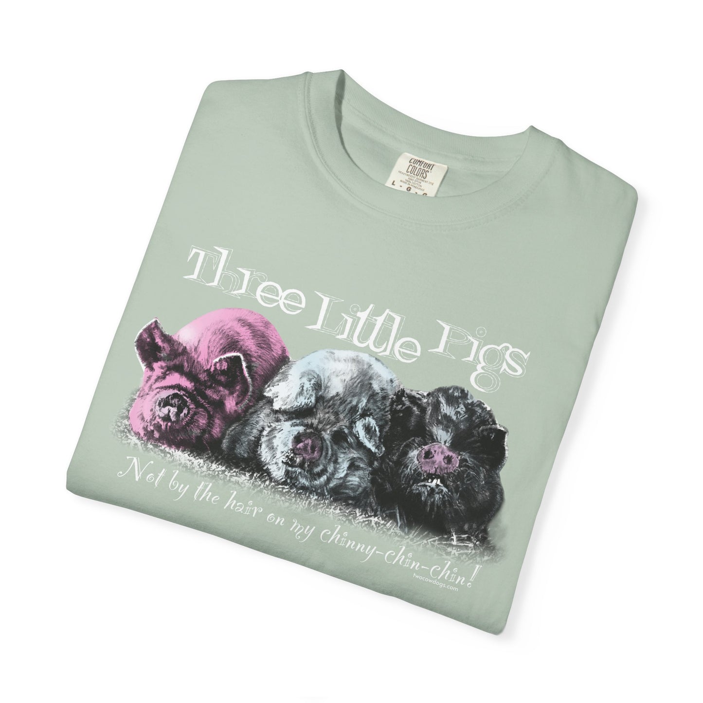 Three Little Pigs Garment-Dyed T-shirt