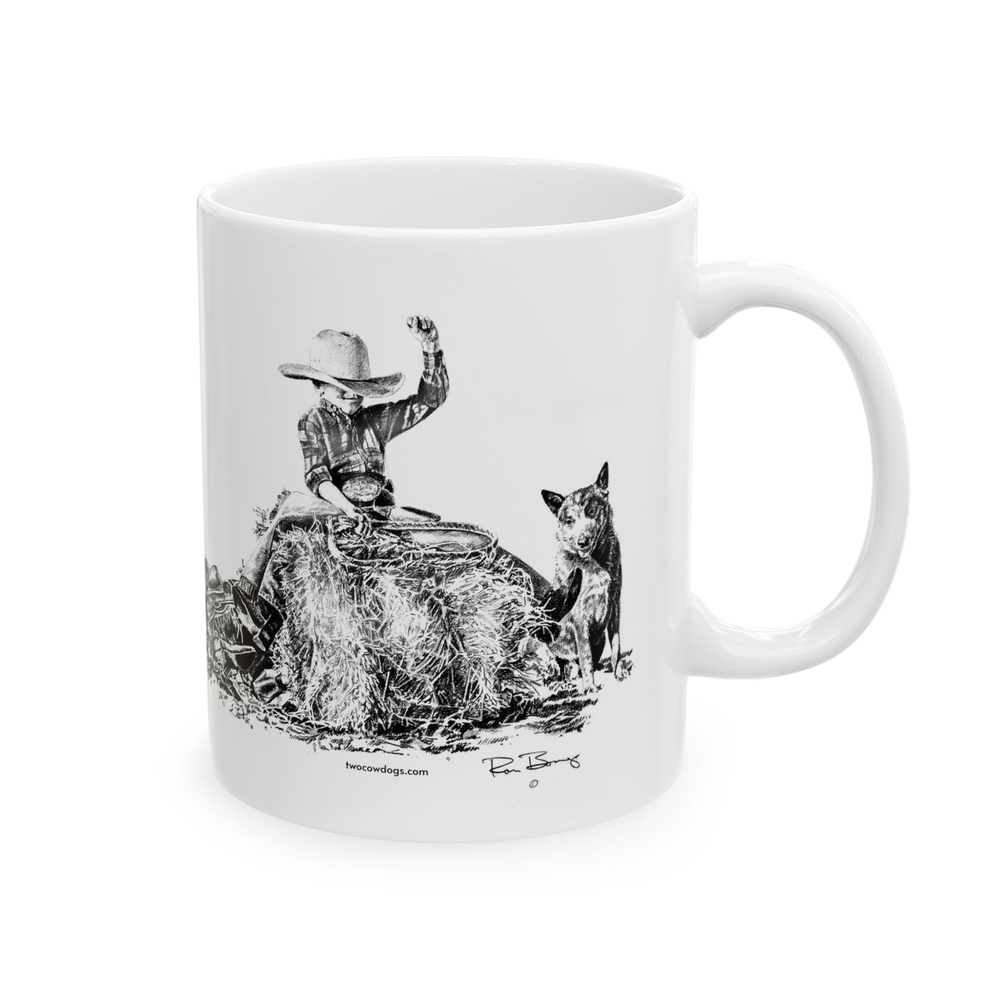 Future Bull Rider Ceramic Mug 11oz