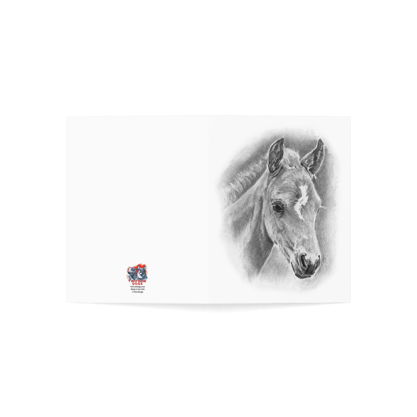 Blank Notecards - Little Lightning Foal Greeting Cards (1, 10pcs)