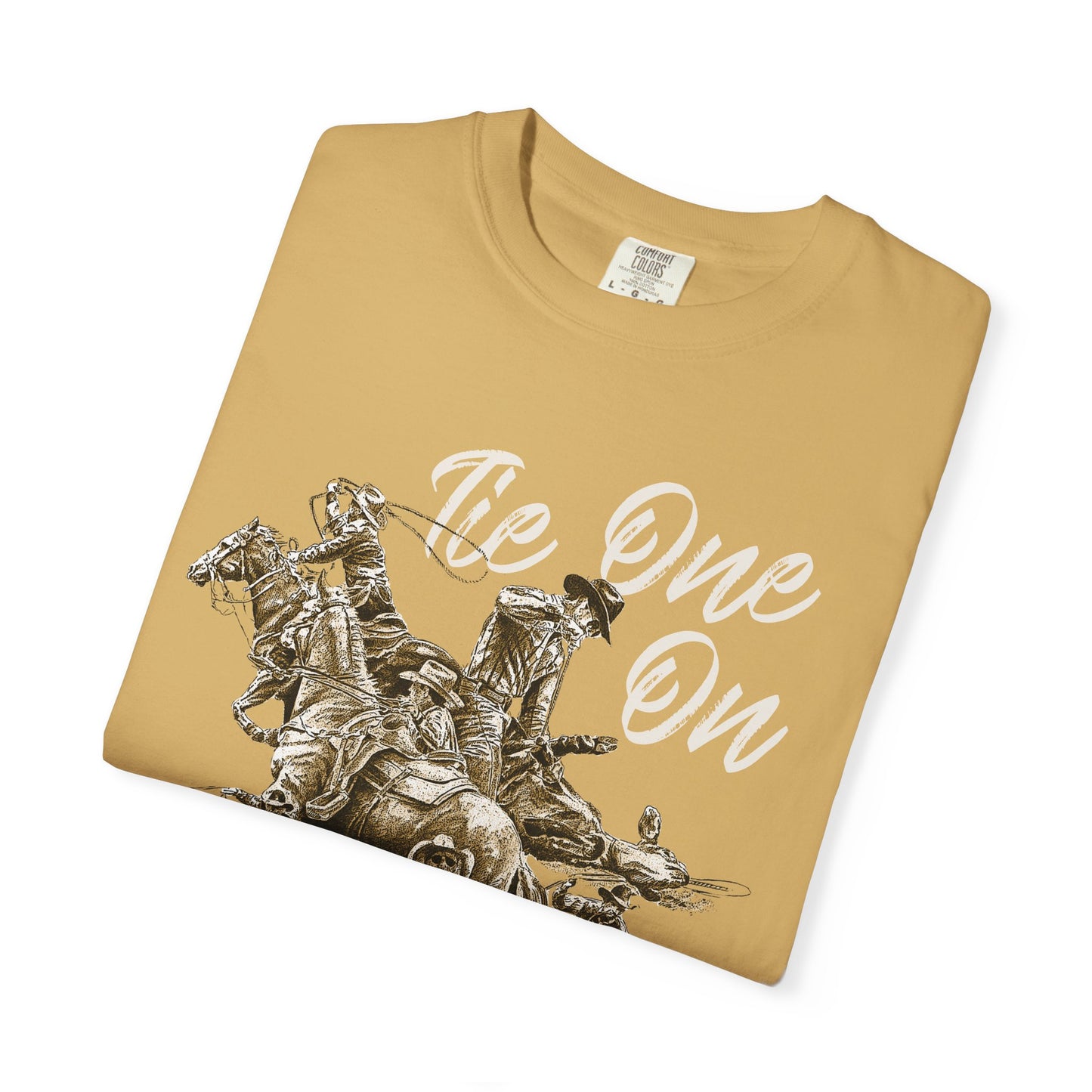 Rodeo Calf Roping, Tie-Down T-Shirt