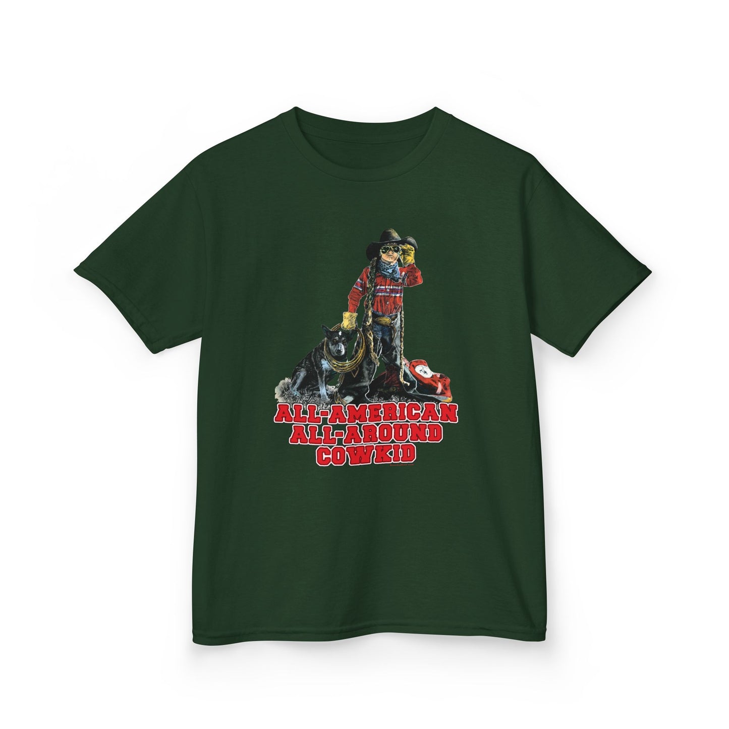 Kids- All-American All-Around Cowkid Heavy Cotton™ Tee