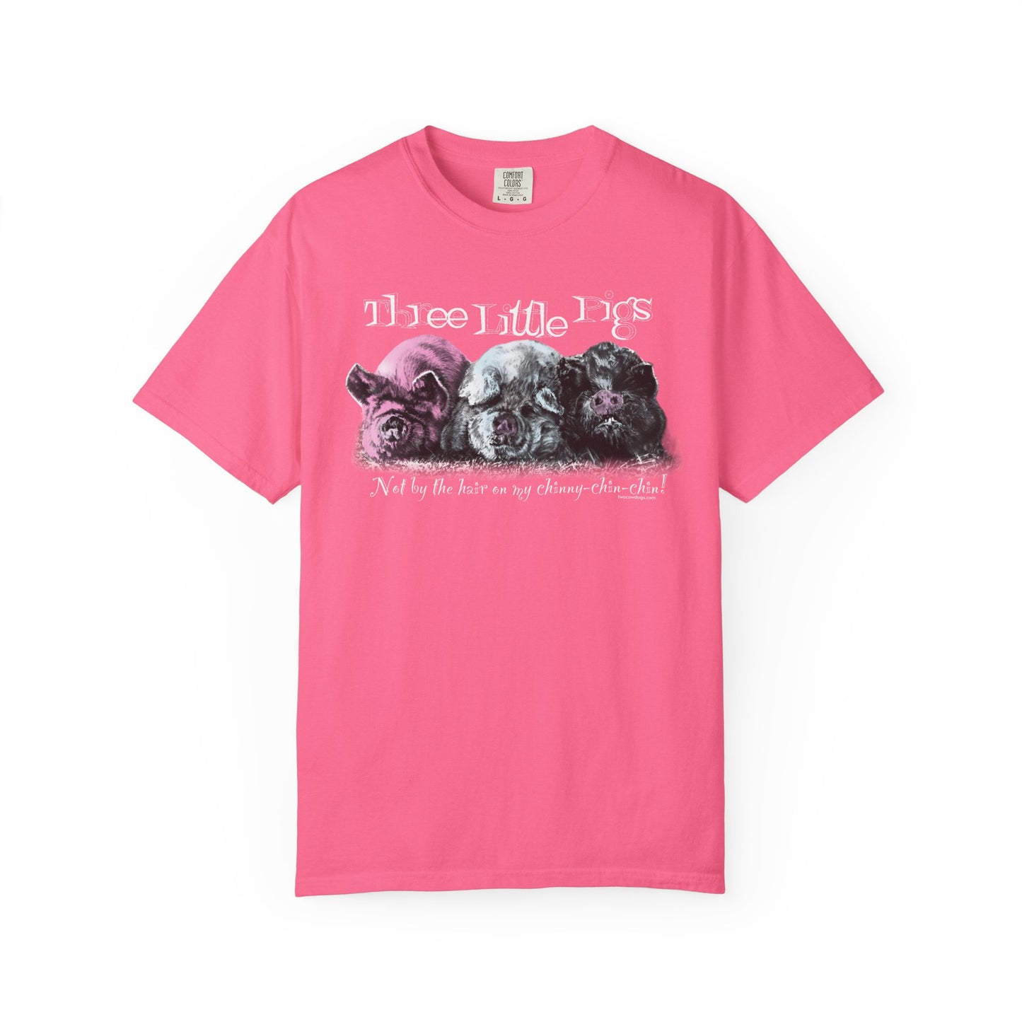 Three Little Pigs Garment-Dyed T-shirt