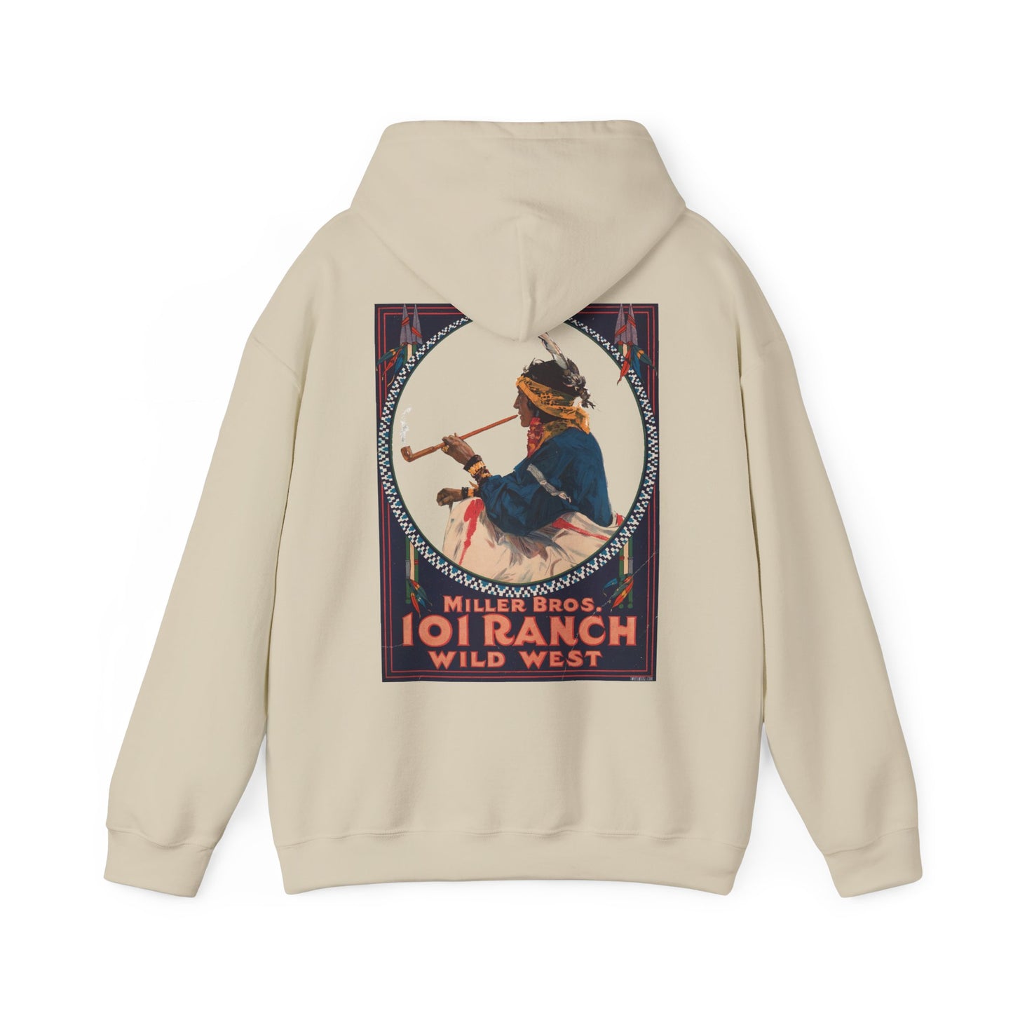 Vintage Wild West Show Hoodie Sweatshirt