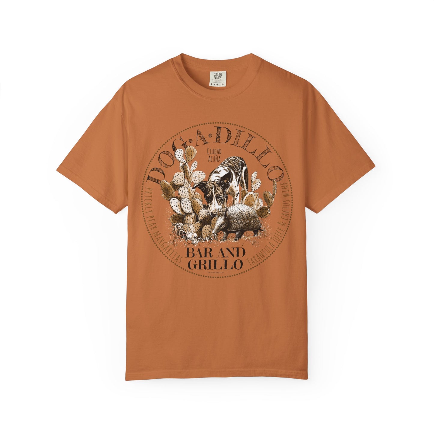 Dog-A-Dillo Armadillo Bar and Grillo T-Shirt