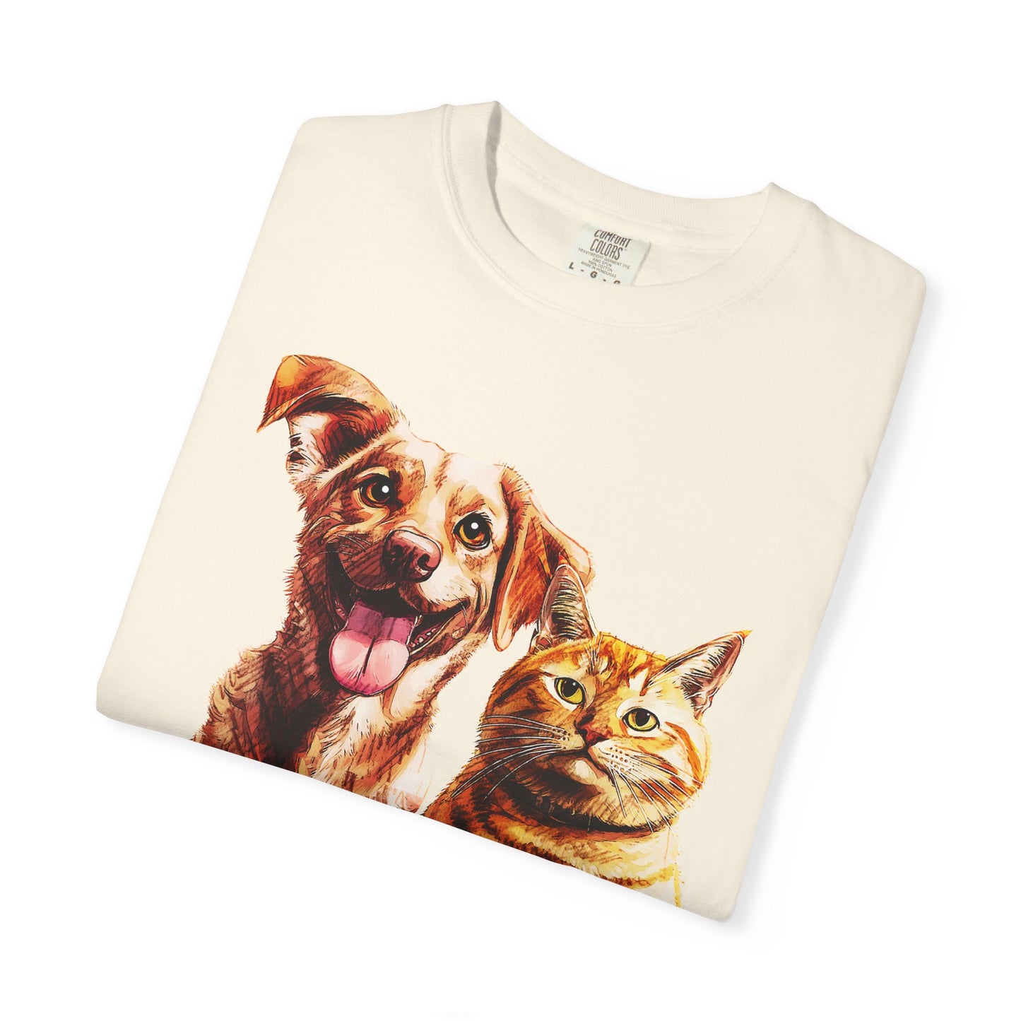 Odie and His Fat Cat Friend Super-Soft Tee